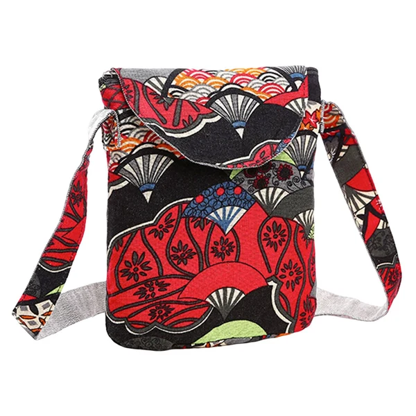 Breathable Maxbell Shoulder Bags with Zippered Ethnic Style for Travel Keys Ladies Soft