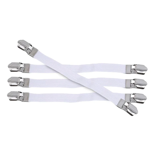 Verified Maxbell 4x Elastic Ironing Board Cover Fasteners Bed Sheet Fasteners Gripper Clips Classic