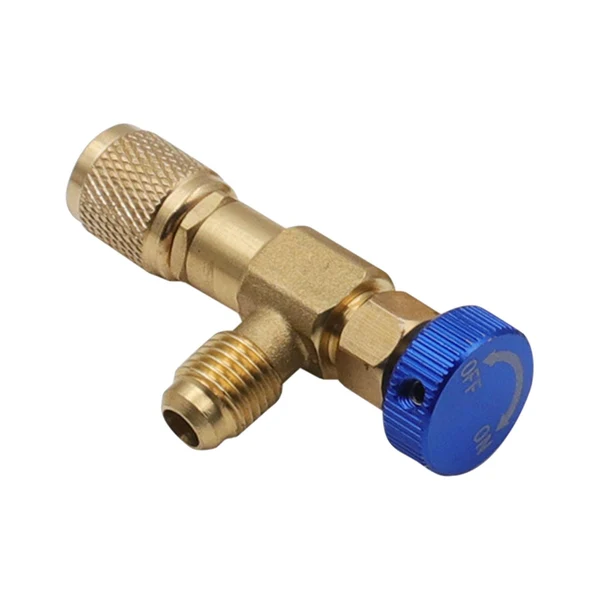 Original Maxbell Connector Air Conditioning Refrigerant Safety Valve On Off Valve Liquid Adapter Style B Optimized