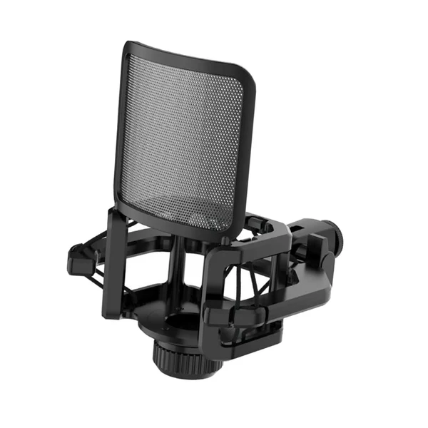 Elite Maxbell Microphone Shock Mount Suspension for Condenser Microphone Broadcasting black User-Friendly
