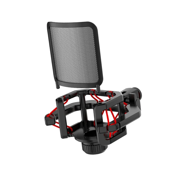 User-Friendly Maxbell Microphone Shock Mount Suspension for Condenser Microphone Broadcasting red Pure