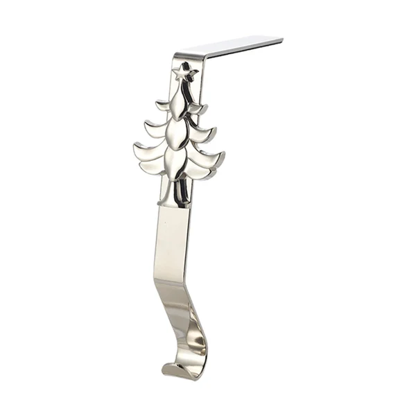 Easy-to-Use Maxbell Stocking Hook Hangers Mantle Fireplace Hook Decor Christmas Stocking Holder Christmas Tree Reusable