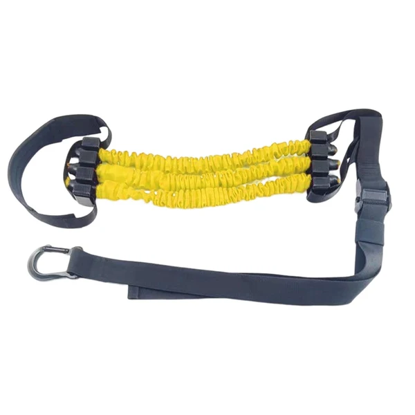 Advanced Maxbell Premium Chin up Assist Bands Training Powerlifting Body Stretching Yellow 45lb Certified