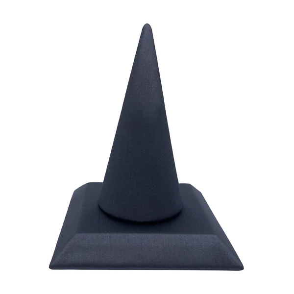 High-Grade Maxbell ring Stand PU Velvet Showcase for Gift Shopping Mall Retail Stores Dark Grey Original Design