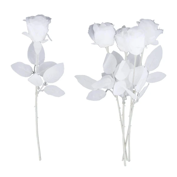 Selected Maxbell Polyester Roses Halloween Table Centerpieces Party Decor all white Durable