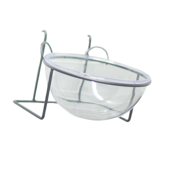 High-Grade Maxbell Pet Feeder Bowl Hanging Dog Bowl Acrylic Cat Dog Slow Feeder Bowl Removable Minimalist