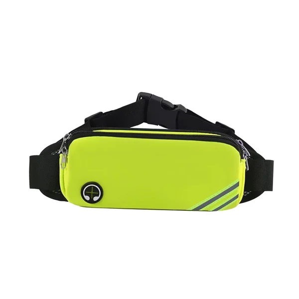 Functional Maxbell Sport Waist Running Adjustable Camping Waterproof Small Purse Women Green Effective