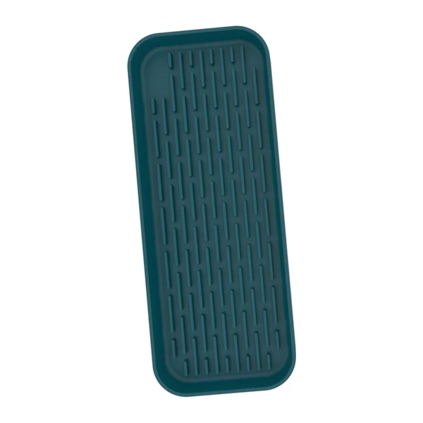 Secure Maxbell Silicone Tray Sink Drainer Pad Heat Resistant for Countertop Kitchen Home Green Effective