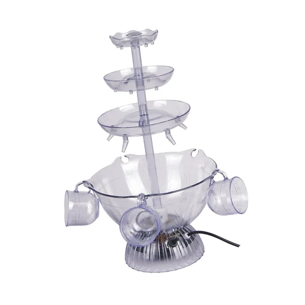 Professional Maxbell 3 Tier Party Fountain Decor Drink Machine for Red Wine Champagne Relaxed