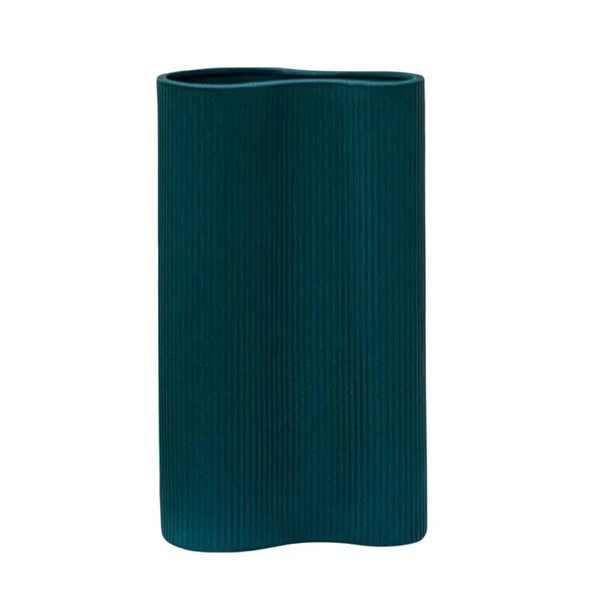 Breathable Maxbell Modern Flower Vase Dried Flower Container Porcelain Vases Decoration L Green Original
