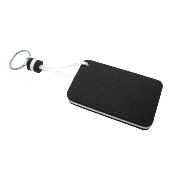 Minimalist Maxbell Floating Keychain Pendant Buoyant Key Chain for Outdoor Water Sports Sailing Black Classic