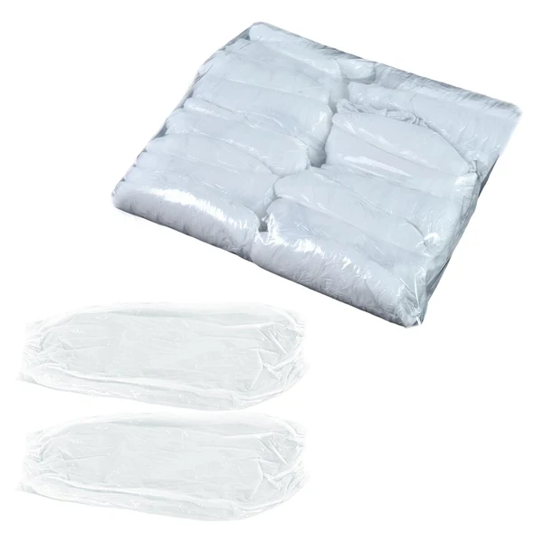 High-Quality Maxbell 100 Disposable Oversleeves Covers Waterproof pe Cooking Car Washing White Solid