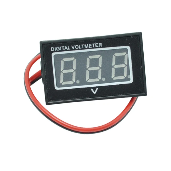 Advanced Maxbell DC2.5V to 30V Digital Voltmeter Voltage Panel Meter Display for Motorcycle Blue Proven