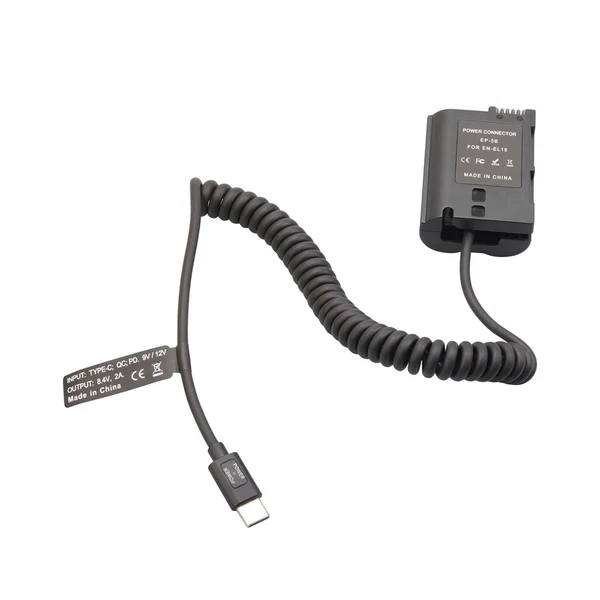 Stylish Maxbell Type C with EN El15 Spring Cable for Z7 Z6 D800 D850 D810 Practical Luxury