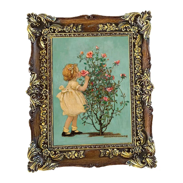 Quality Maxbell Resin Photo Frame 5x7 Carved Antique Ornate for Home Decor Wedding Wood Carefully Designed
