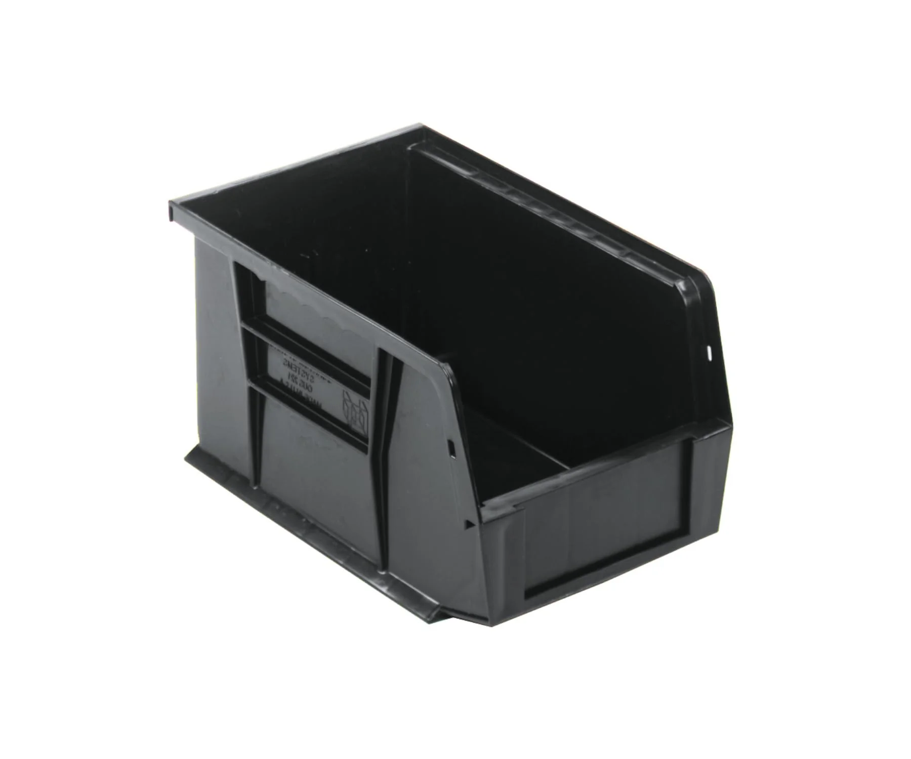 Functional Quantum Storage Systems QUS221BK Ultra Stack Hang Heavy Duty Part Organizer Black Bins 10 L x 6 W x 5 H 12 Pack Expertly Made