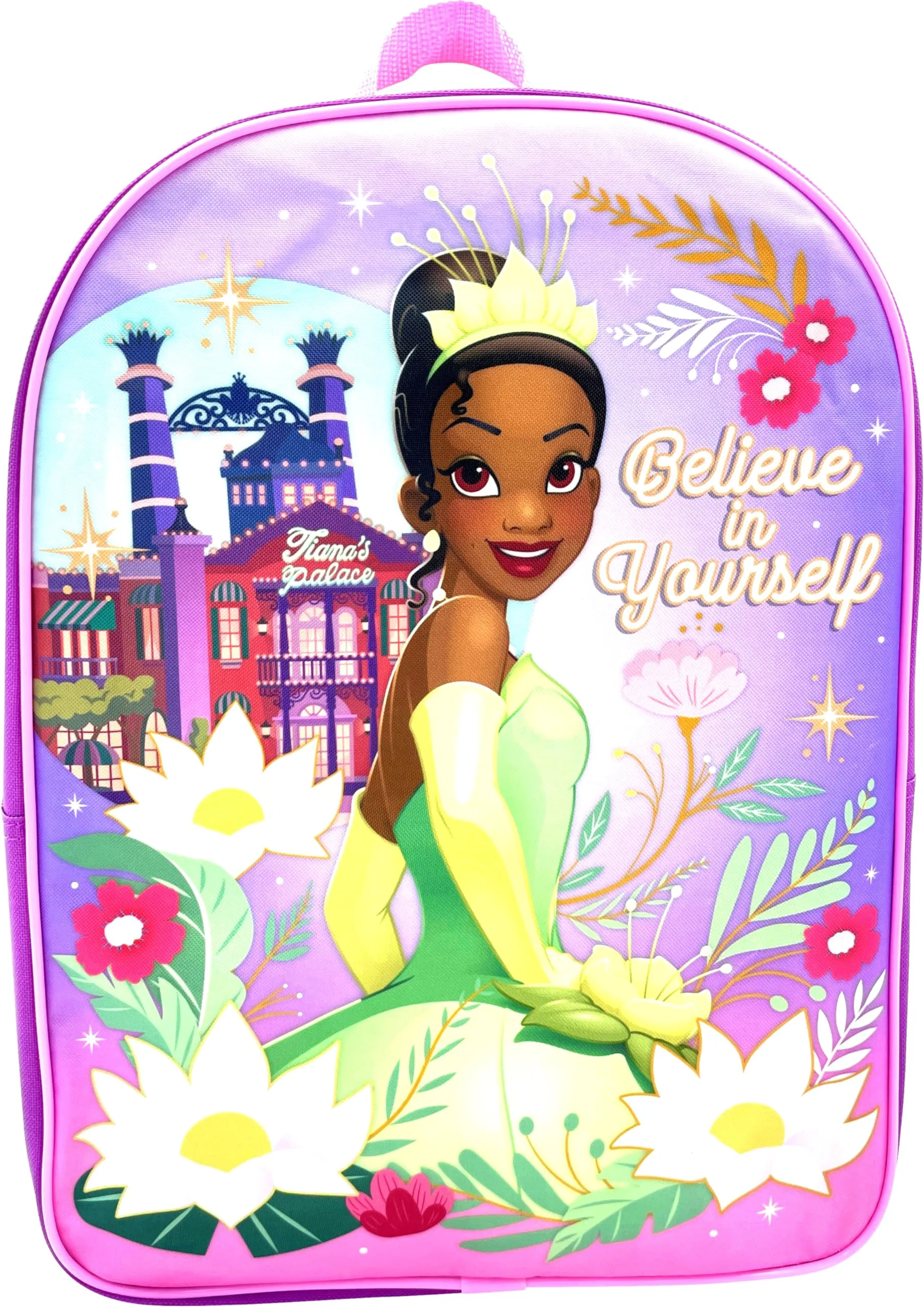 Authentic Ruz Princess Tiana Girl's 15 Inch School Backpack Specialty