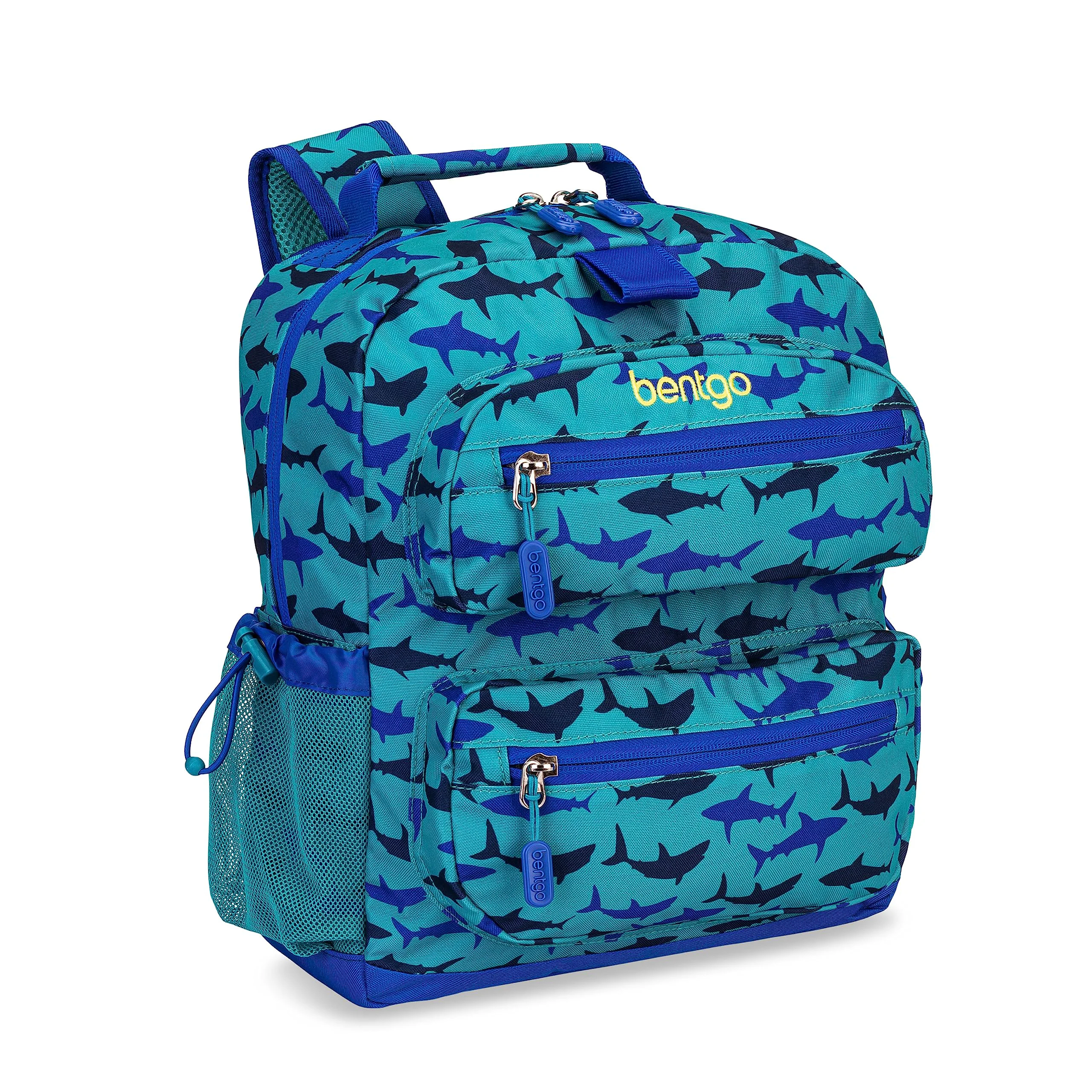 Classic Bentgo Kids Backpack - Lightweight 14 Backpack in Fun Prints for School Travel Daycare I for Ages 4 Roomy Interior Durable Water-Resist Powerful