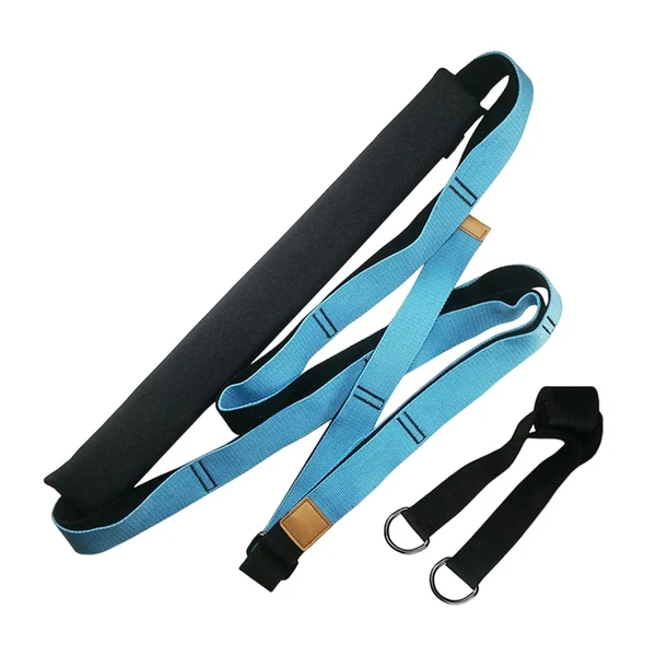 Green Maxbell Leg Stretcher Strap Gymnastics Stretching Band Backbend Assist for Yoga blue Carefully Designed