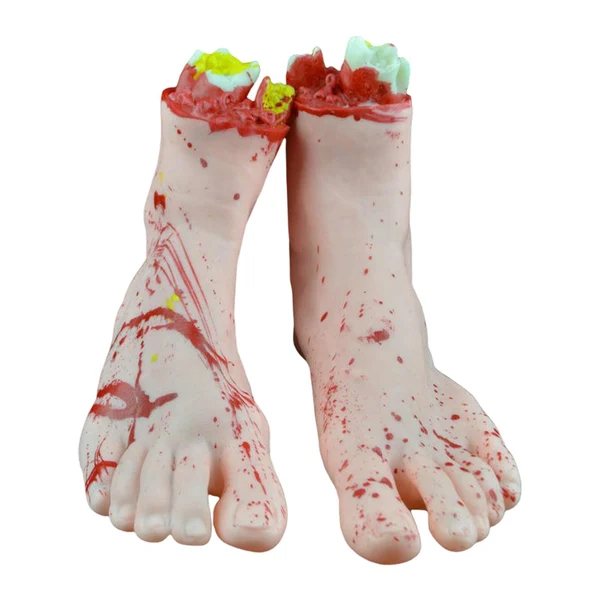 Fine Maxbell Artificial Props Prank Party Prop for Role Play Party Decor Feet Skin Color Fine Crafted