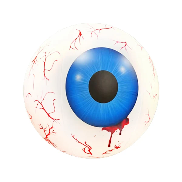 Fine Crafted Maxbell Halloween Inflatable Eyeball Scary Eye Balls Toys for Garden Party Decor Blue 1PC Minimalist