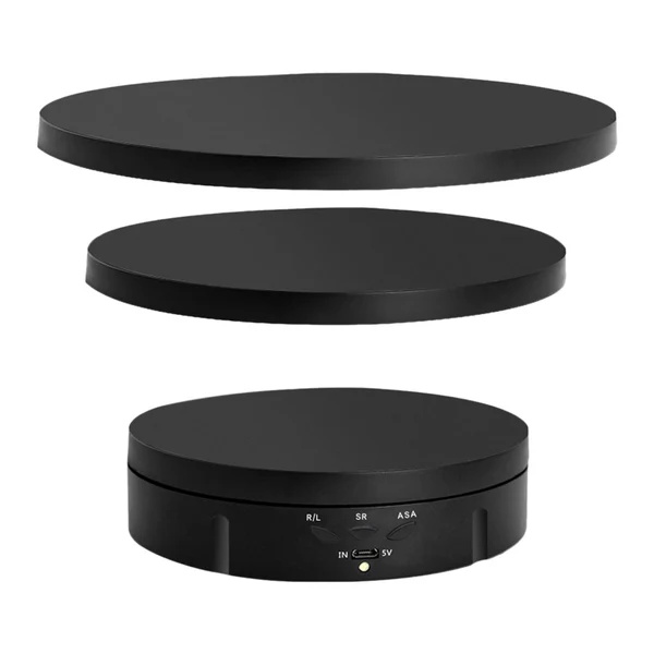 Trusted Maxbell Rotating Product Display Stand Silient Jewelry Watch Holder for Jewelry Black Specialty