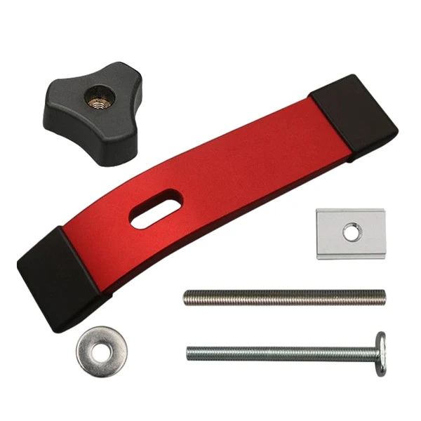 High-Quality Maxbell Woodworking Metal Hold Down Clamp Set Pressing Tool Strong Clamping Force Red Healthy