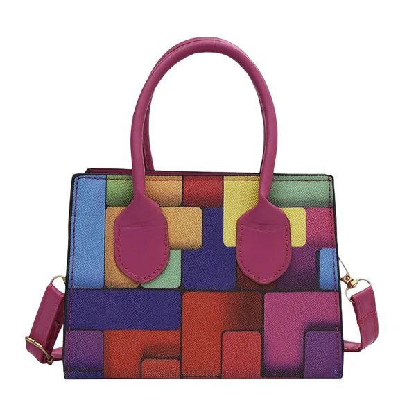 Effective Maxbell Multifunctional Handbag Colored for Traveling Daily Use Vocation Rose Red Smart
