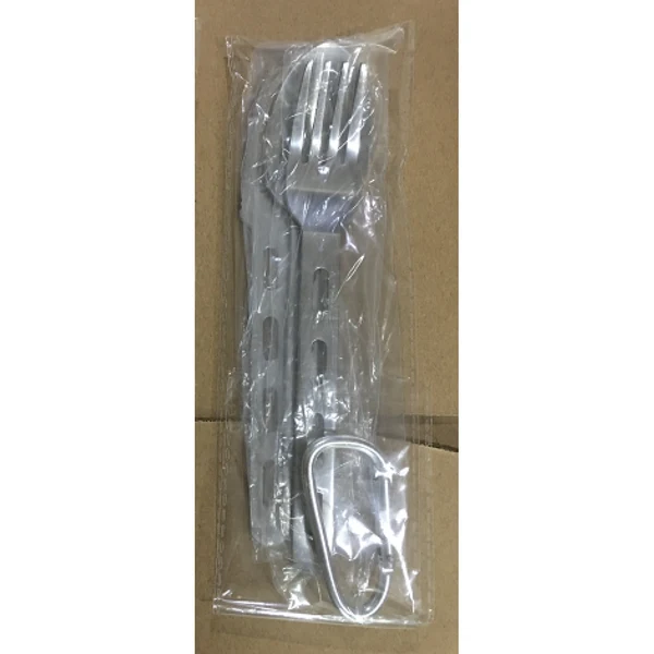 Elite Maxbell Reusable Travel Utensils Set Spoon Fork Flatware for Camping Picnic Hiking User-Friendly
