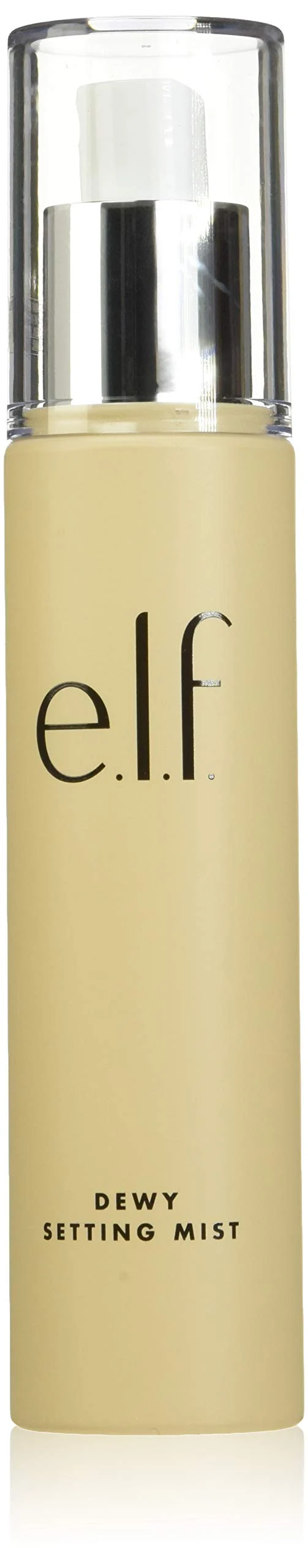 Innovative e.l.f. Dewy Setting Mist Hydrating Luminizing Long Lasting Sets Makeup Conditions Coconut Infused 2.7 Fl Oz Elegant