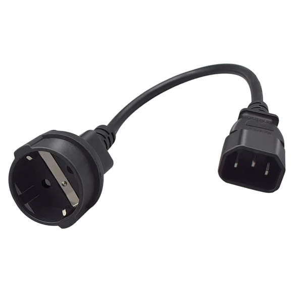 Authentic Maxbell IEC320 C14 Power Adapter Cord EU 4.8mm Rated Voltage 125V-250V Connector Minimalist