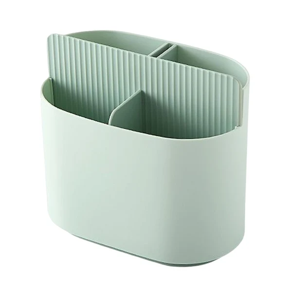 Smooth Maxbell Chopstick Storage Holder Cutlery Drain Rack for Kitchen Countertop Cutlery Light Green Unique
