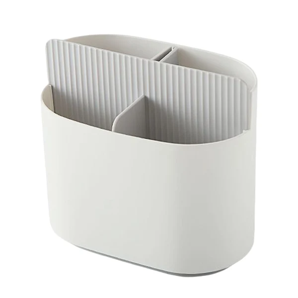 Original Maxbell Chopstick Storage Holder Cutlery Drain Rack for Kitchen Countertop Cutlery Gray Proven