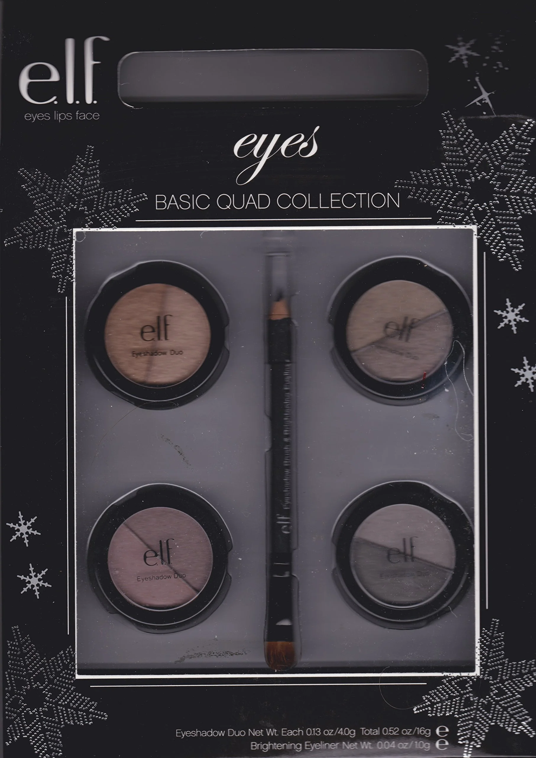Advanced e.l.f Eyeshadow Duo's Basic Quad Collection Casual