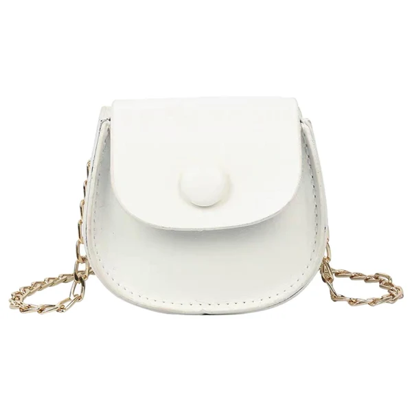 Outstanding Maxbell Women PU Portable Shoulder Bag Handbag for Party Office Shopping White Elegant