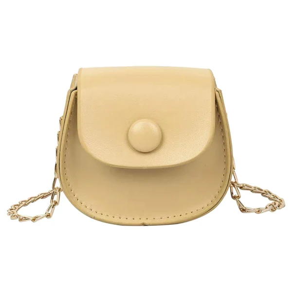 Contemporary Maxbell Women PU Portable Shoulder Bag Handbag for Party Office Shopping Yellow Casual