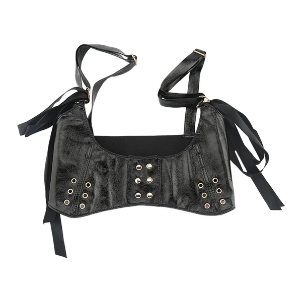 High-End Maxbell Underbust Corset Belt Elastic Punk Adjustable Gothic for Dress Ladies Women Luxury