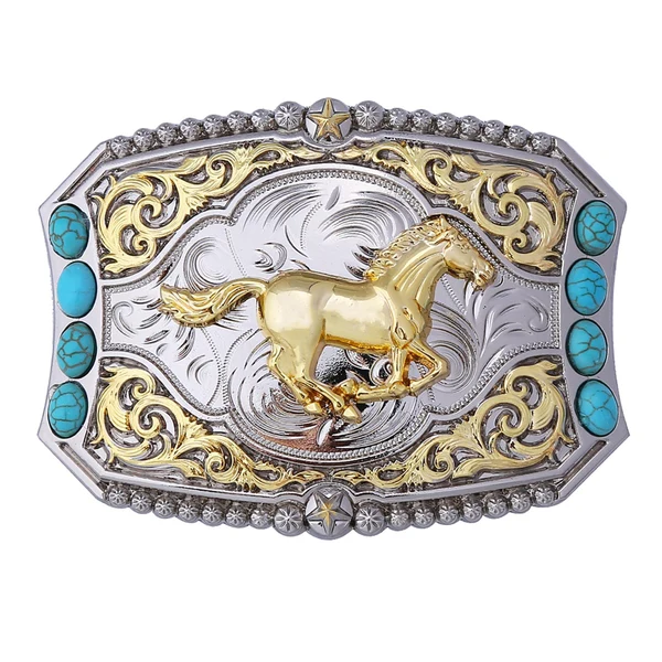 Exclusive Maxbell Fashion Western Belt Buckle Mens Running Horse Belt Buckle Belt Accessories Sophisticated