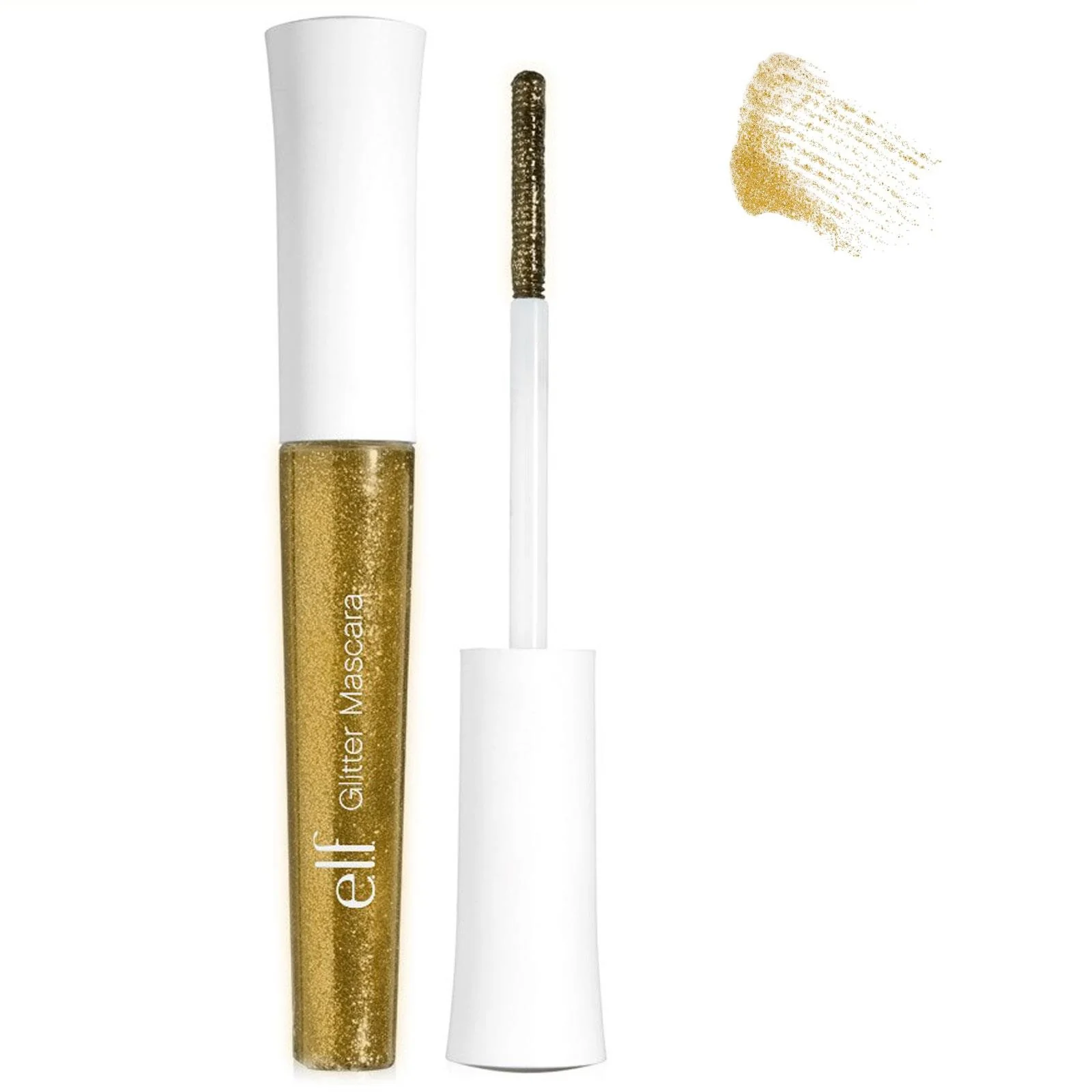 Specialty e.l.f. Glitter Mascara Gold 0.145 Fluid Ounce Responsible