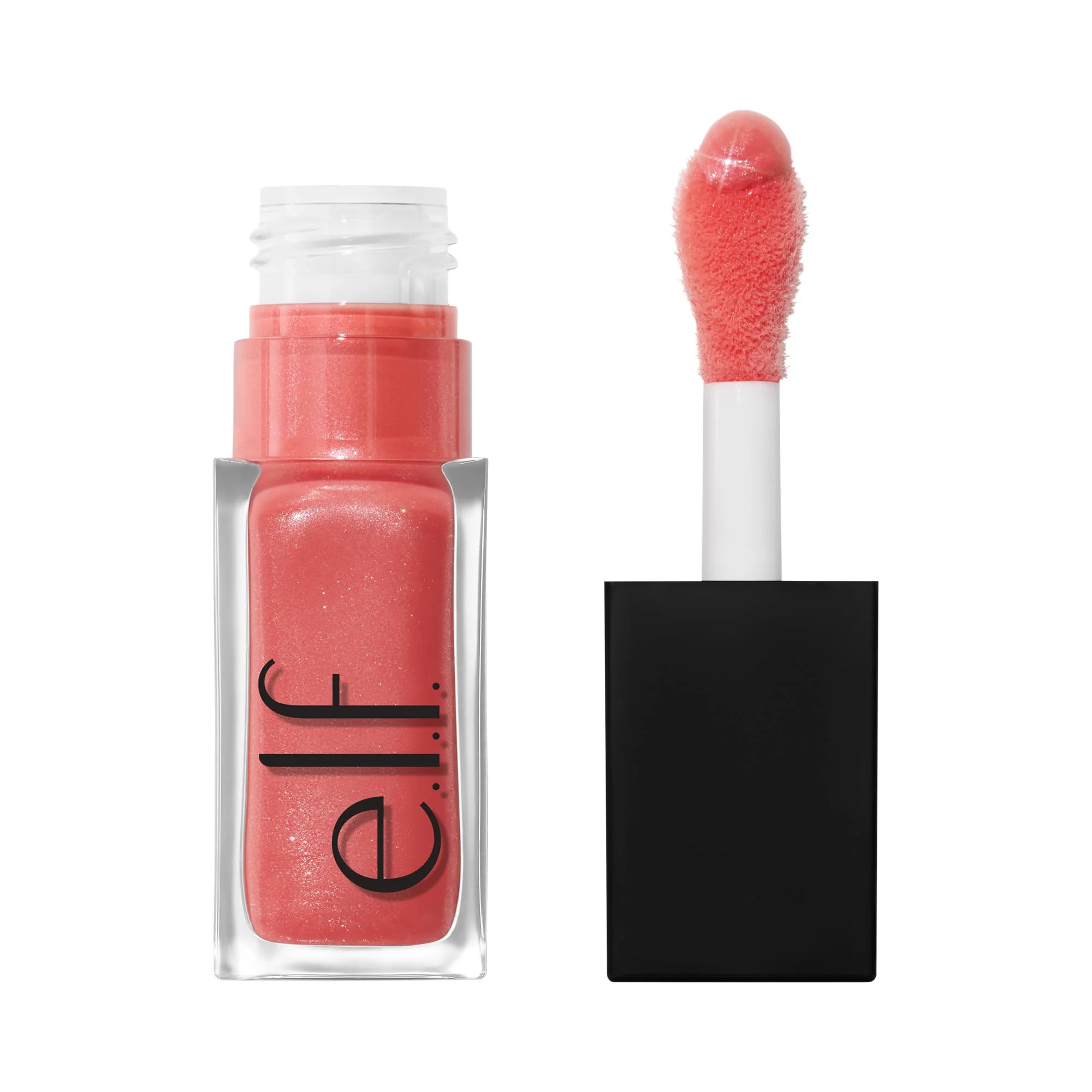 Natural e.l.f. Glow Reviver Plumping Lip Oil Tinted Lip Plumper For A High-Shine Plump Finish Infused With Jojoba Oil Vegan Papayarazzi Dependable