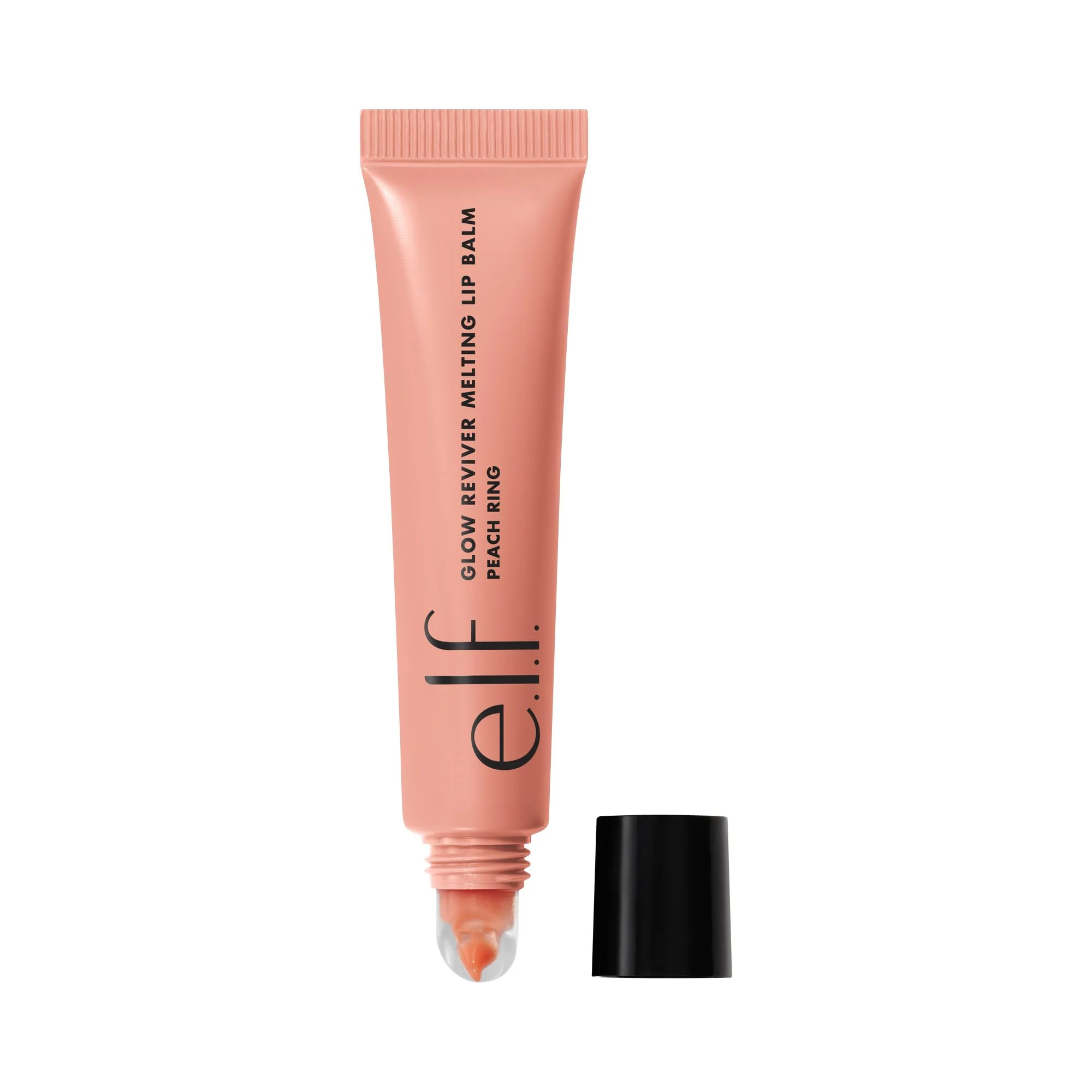 Contemporary e.l.f. Glow Reviver Melting Lip Balm Hydrating Tinted Lip Balm For A Glossy Finish Soft Supple Lips Vegan Peach Ring Effective
