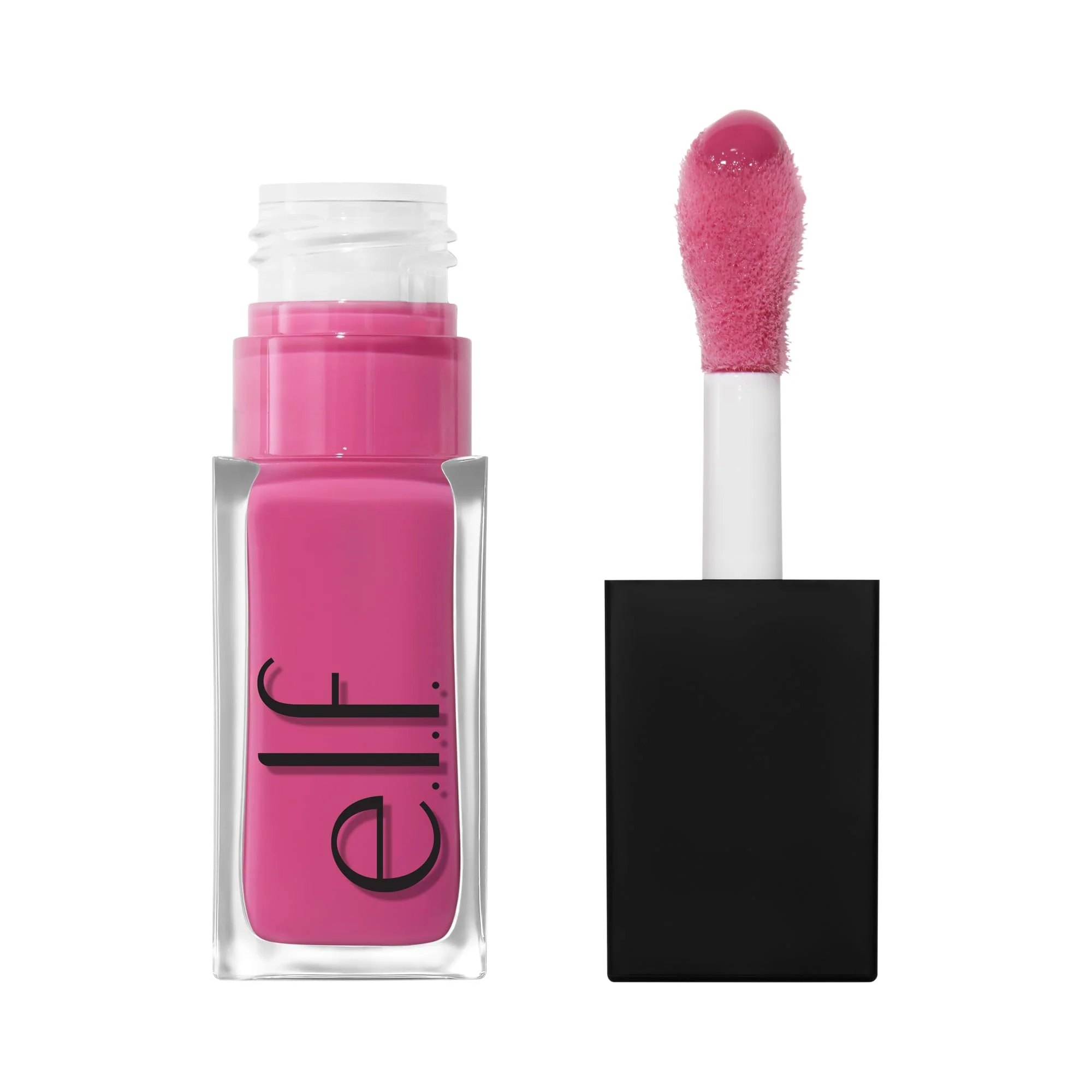 Classic e.l.f. Glow Reviver Plumping Lip Oil Tinted Lip Plumper For A High-Shine Plump Finish Infused With Jojoba Oil Vegan Ultraviolet Top-Quality
