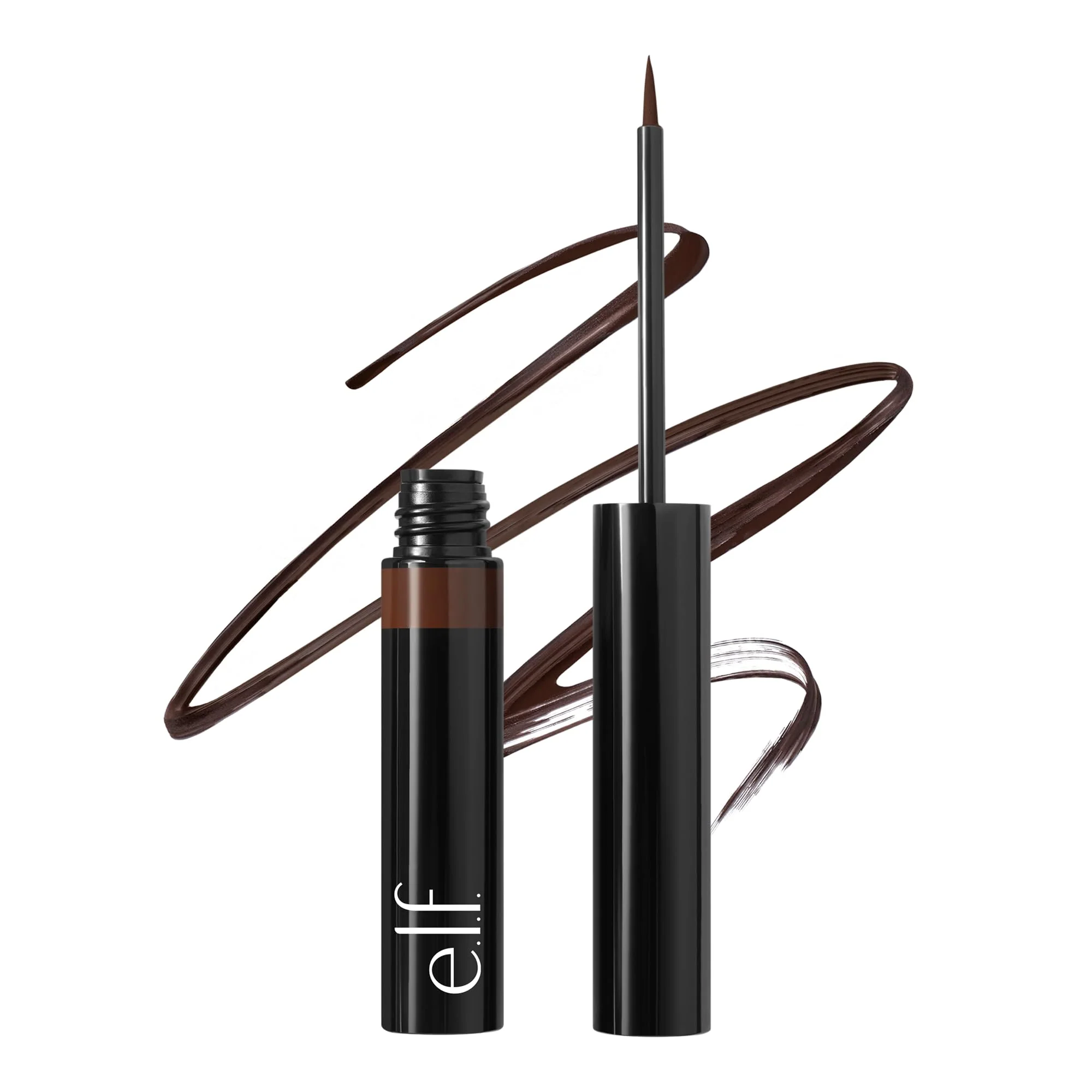Premium Material e.l.f. H2O Proof Inkwell Eyeliner Pen High-pigment Waterproof Liquid Eyeliner Delivers A Matte Finish Vegan Caffeinated Expertly Made