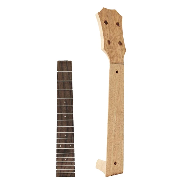 Exclusive Maxbell Ukulele Neck and Fretboard DIY Ukulele Fingerboard for Ukulele Accessory 26inch Smooth