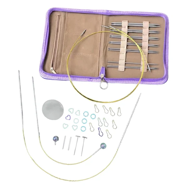 Quality Maxbell Circular Knitting Needles Set Detachable Weaving Equipment for Sweater Durable