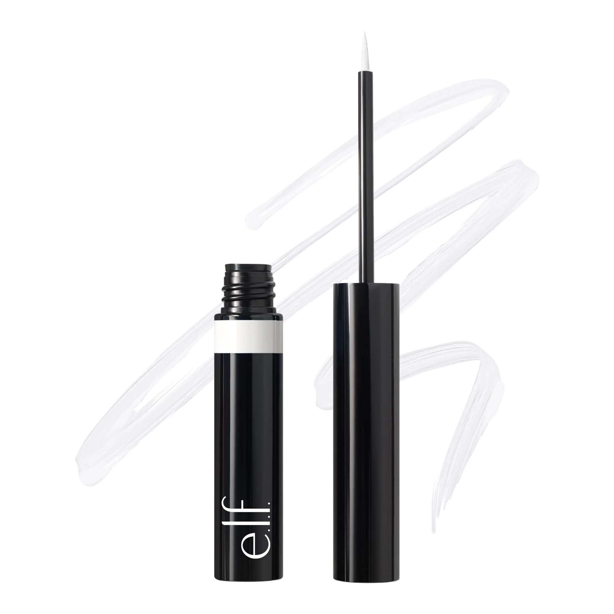 Fashionable e.l.f. H2O Proof Inkwell Eyeliner Pen High-pigment Waterproof Liquid Eyeliner Delivers A Matte Finish Vegan White Out Recyclable