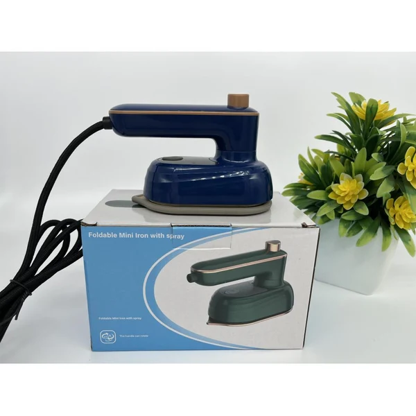 Genuine Maxbell Multipurpose Steam Iron Handheld Portable for Household Dormitory Blue High-End