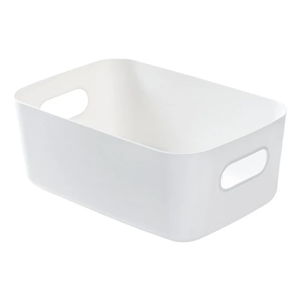 Fast Maxbell Tabletop Organizer with Handle Case for Fridge Dorms Cabinet L Smooth
