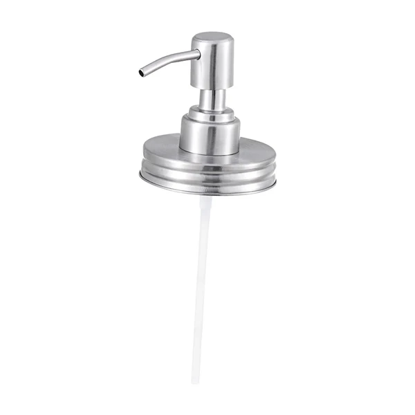 Breathable Maxbell Lotion Dispenser Pump Head for Kitchen Sink Neck Size Liquid Dispenser silver Recyclable