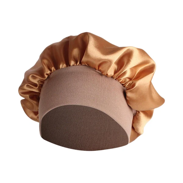 First-Class Maxbell Elastic Chemotherapy Cap Cancer Quick Dry Headwear Sweat Wicking Headcloth gold Breathable